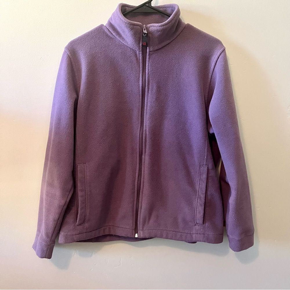 WOOLRICH Fleece Full Zip Jacket Size Large